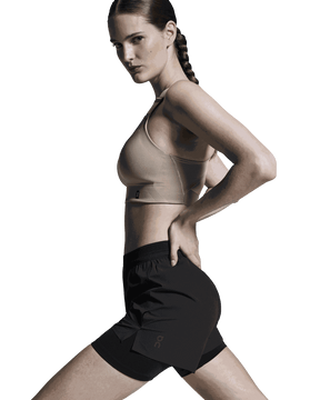 Quần Ngắn Thể Thao Chạy Bộ Nữ On Running 3" Performance 2/1