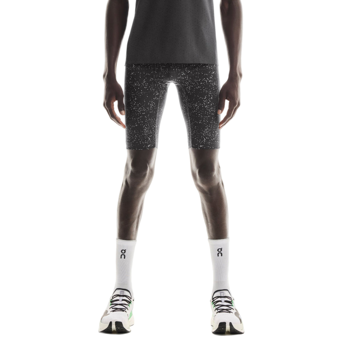 Quần Ngắn Thể Thao Chạy Bộ Nam On Running Race Tights Half