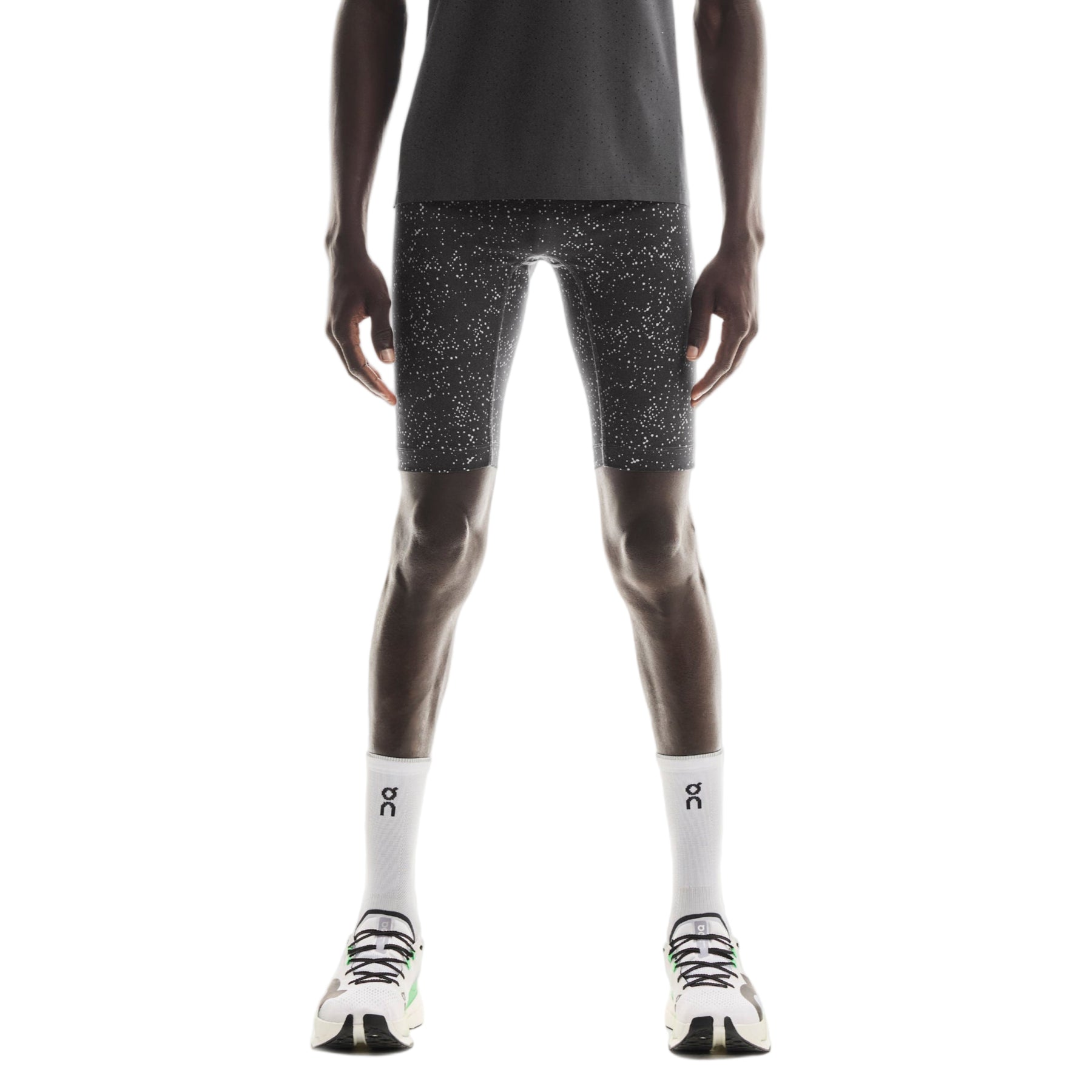 Quần Ngắn Thể Thao Chạy Bộ Nam On Running Race Tights Half