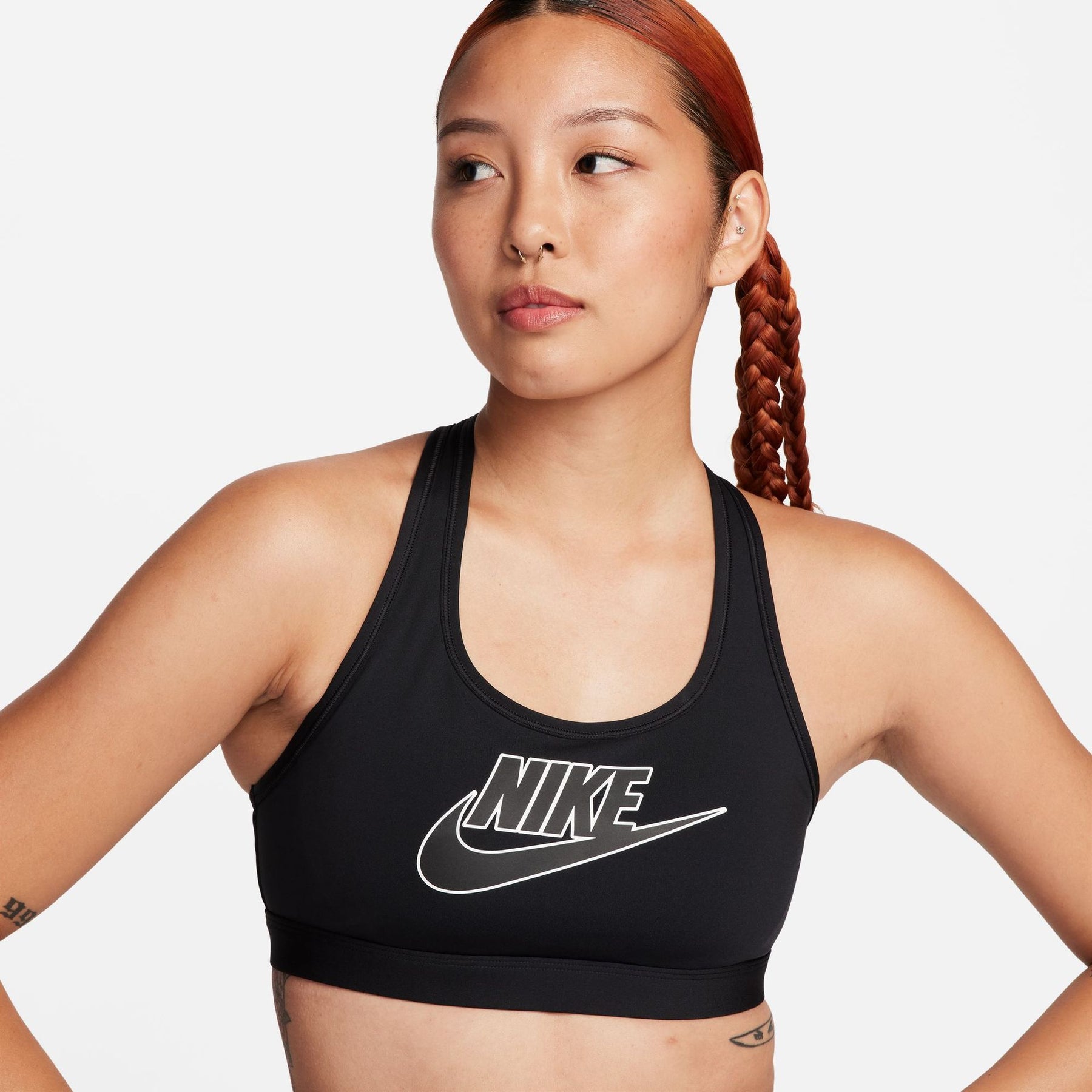 Áo Ngực Thể Thao Nữ Nike As W Nk Swsh Med Spt Futura Br