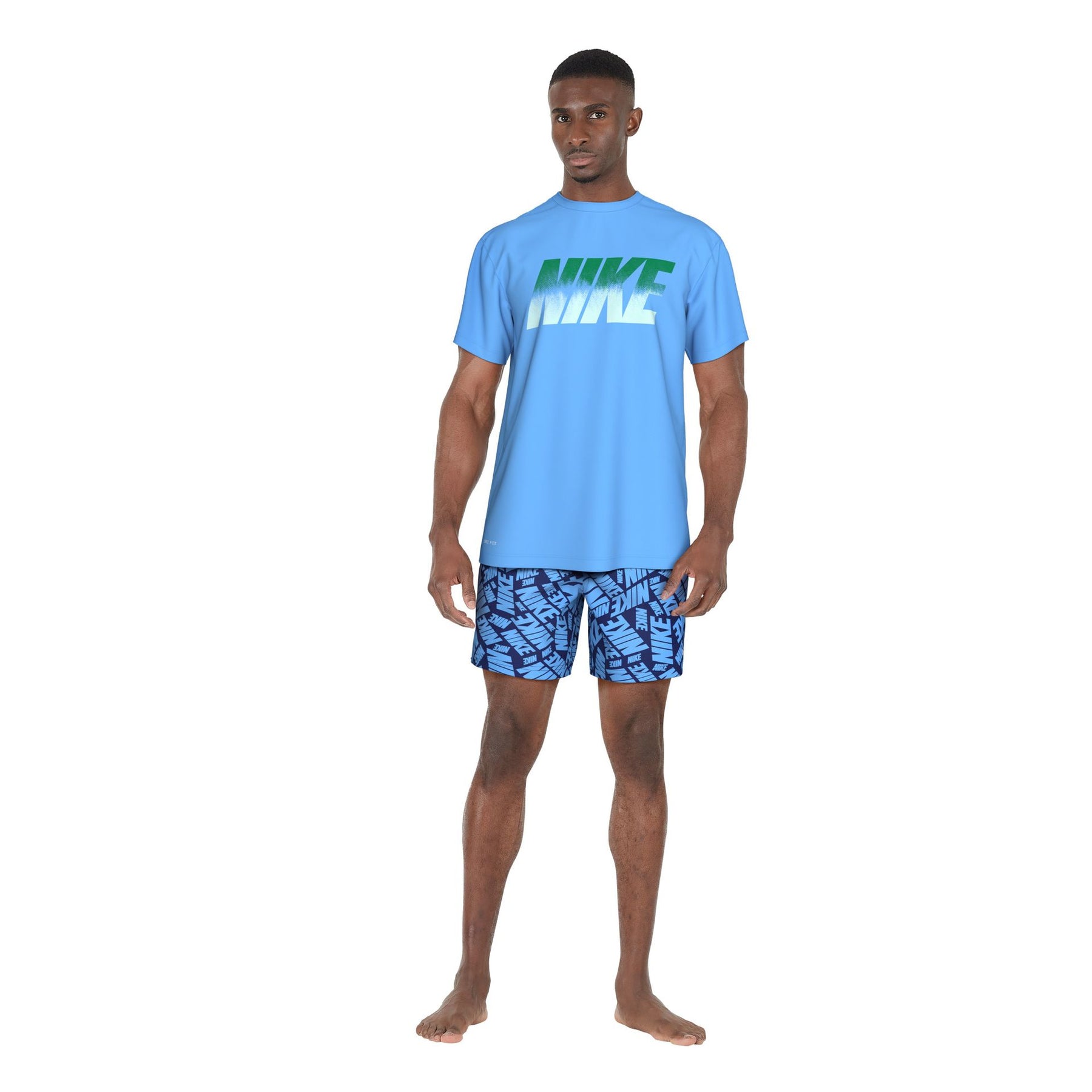 Áo Bơi Thể Thao Nam Nike Swim Short Sleeve Hydroguard