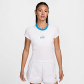 Áo Thể Thao Tay Ngắn Thời Trang Nữ Nike As W Nsw Nk Chll Knt Md Crp Wr