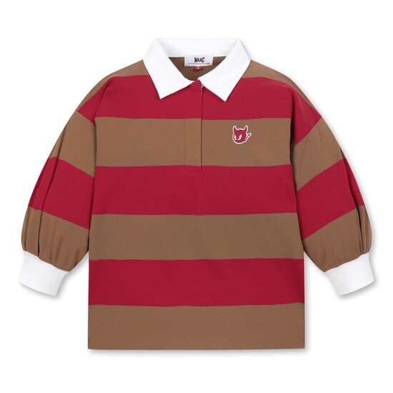 Áo Golf Nữ WAAC Women Rugby Stripe Polo Sweater