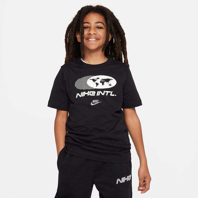 Áo Tay Ngắn Thể Thao Thời Trang Trẻ Em Unisex Nike K Nsw Tee Amplify