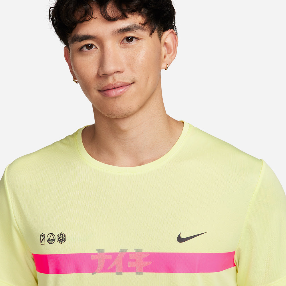 Áo Tay Ngắn Thể Thao Chạy Bộ Nam Nike As M Nk Df Uv Ss Miler Hkne