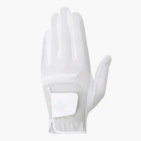 Gng Tay Golf Descente Nam Semi Pro Mens_Mesh Left Hand Glove Synthetic Leather Xám / 22
