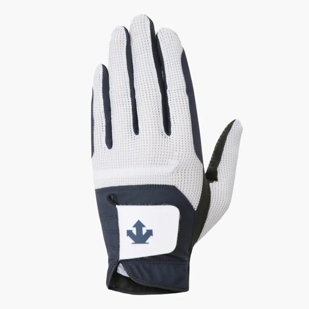 Gng Tay Golf Descente Nam Semi Pro Mens_Mesh Left Hand Glove Synthetic Leather Xanh En / 22