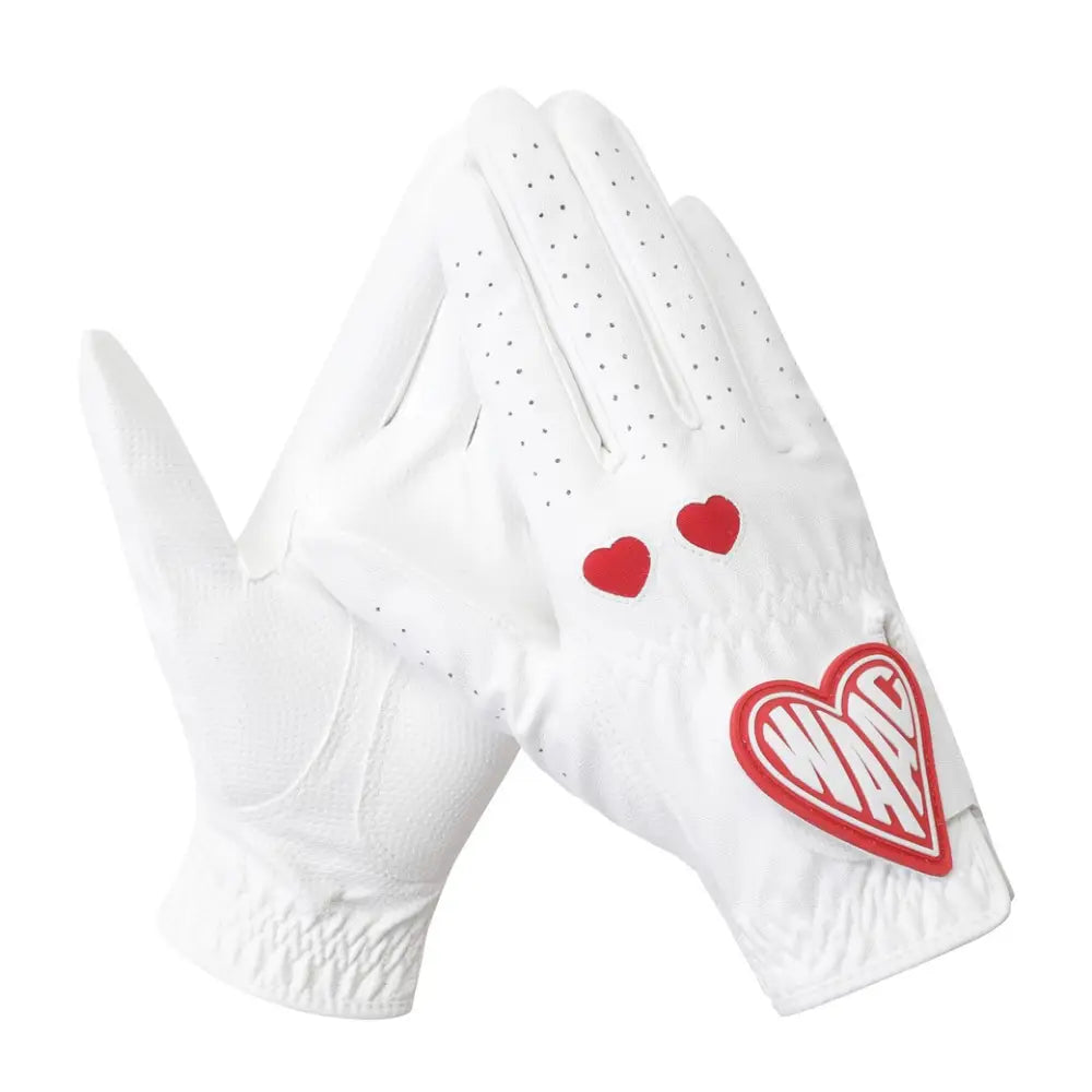 Gng Tay Th Thao Waac N Synthetic Leather Waacky Golf Gloves
(1 Pair) Trng / 18