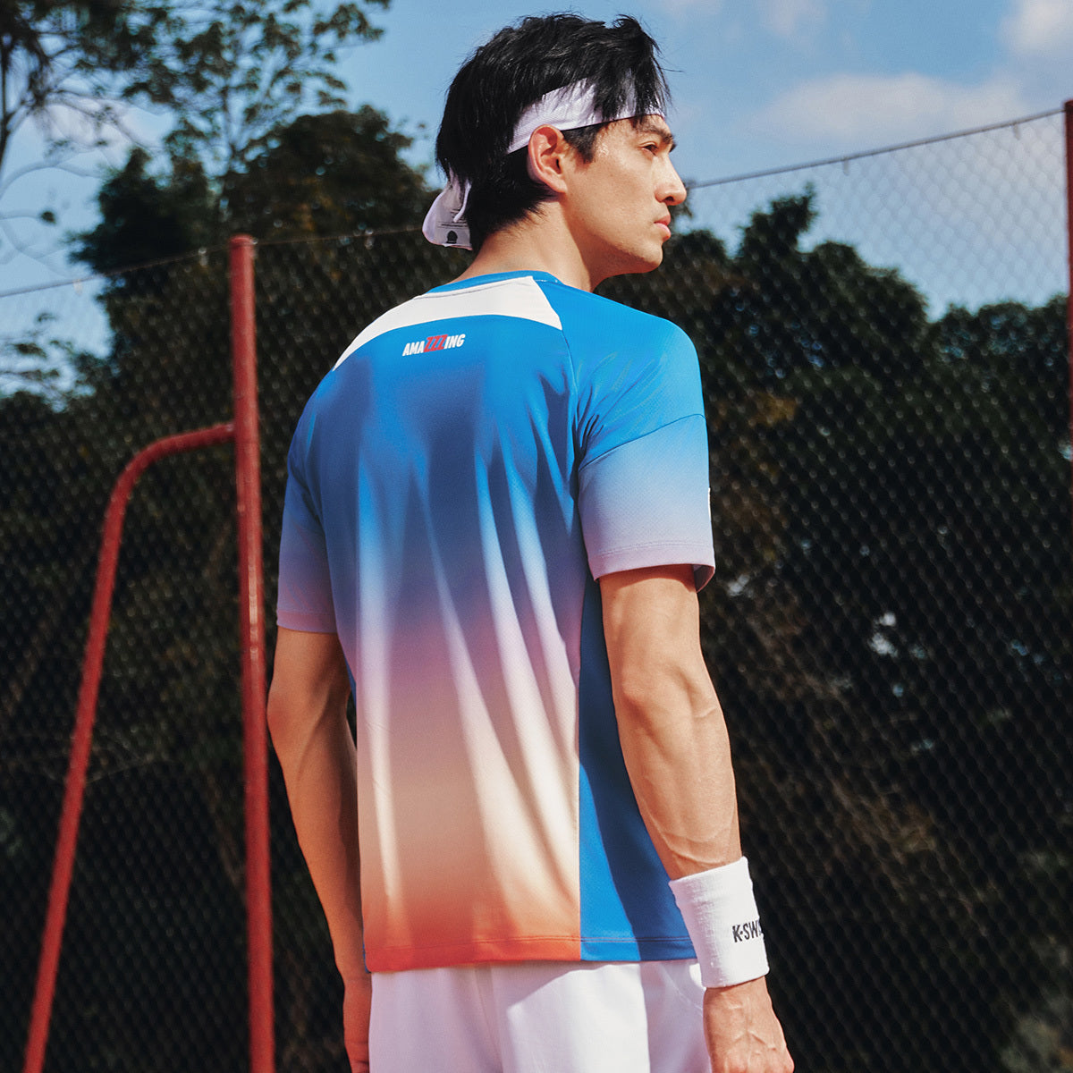 Áo Tay Ngắn Thể Thao Quần Vợt/ Pickleball Nam K-Swiss Short Sleeve T-Shirt