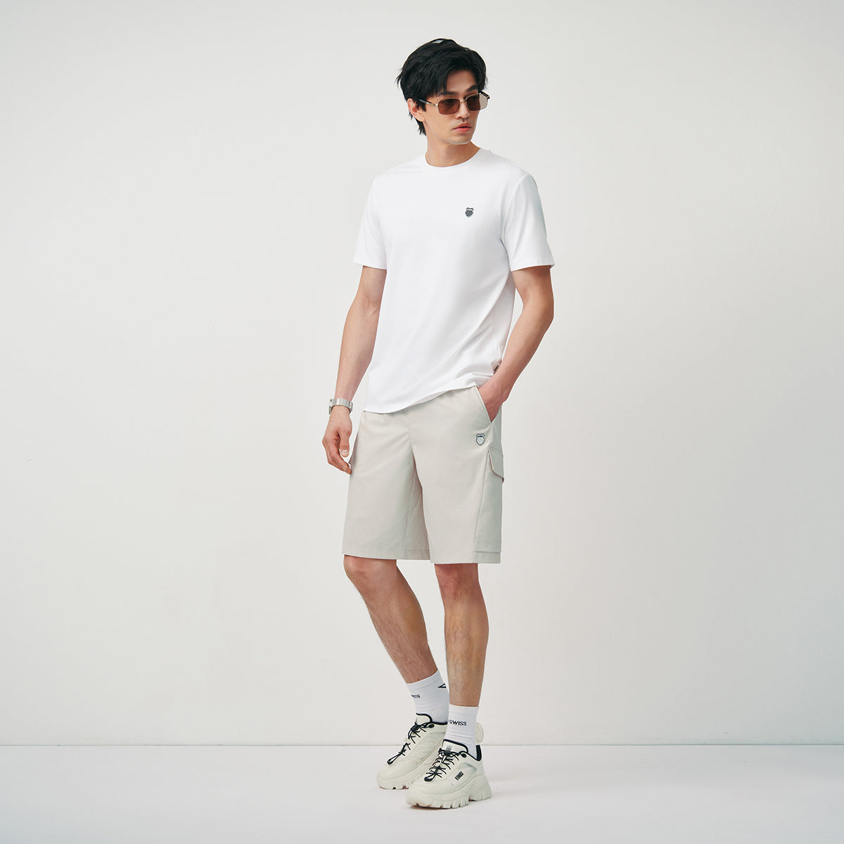 Áo Tay Ngắn Thể Thao Thời Trang Nam K-Swiss Short Sleeve T-Shirt