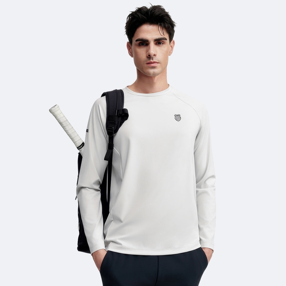 Áo Tay Dài Thể Thao Quần Vợt/ Pickleball Nam K-Swiss Long Sleeve T-Shirt
