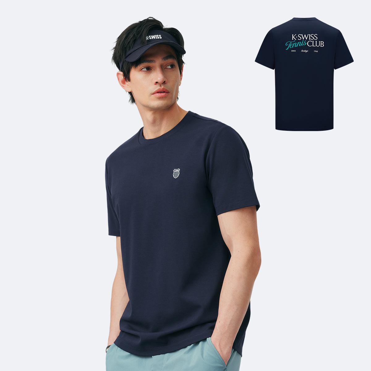 Áo Tay Ngắn Thể Thao Thời Trang Nam K-Swiss Short Sleeve T-Shirt