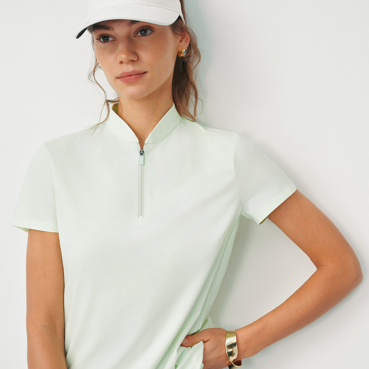 Áo Tay Ngắn Thể Thao Quần Vợt/ Pickleball Nữ K-Swiss Short Sleeve T-Shirt