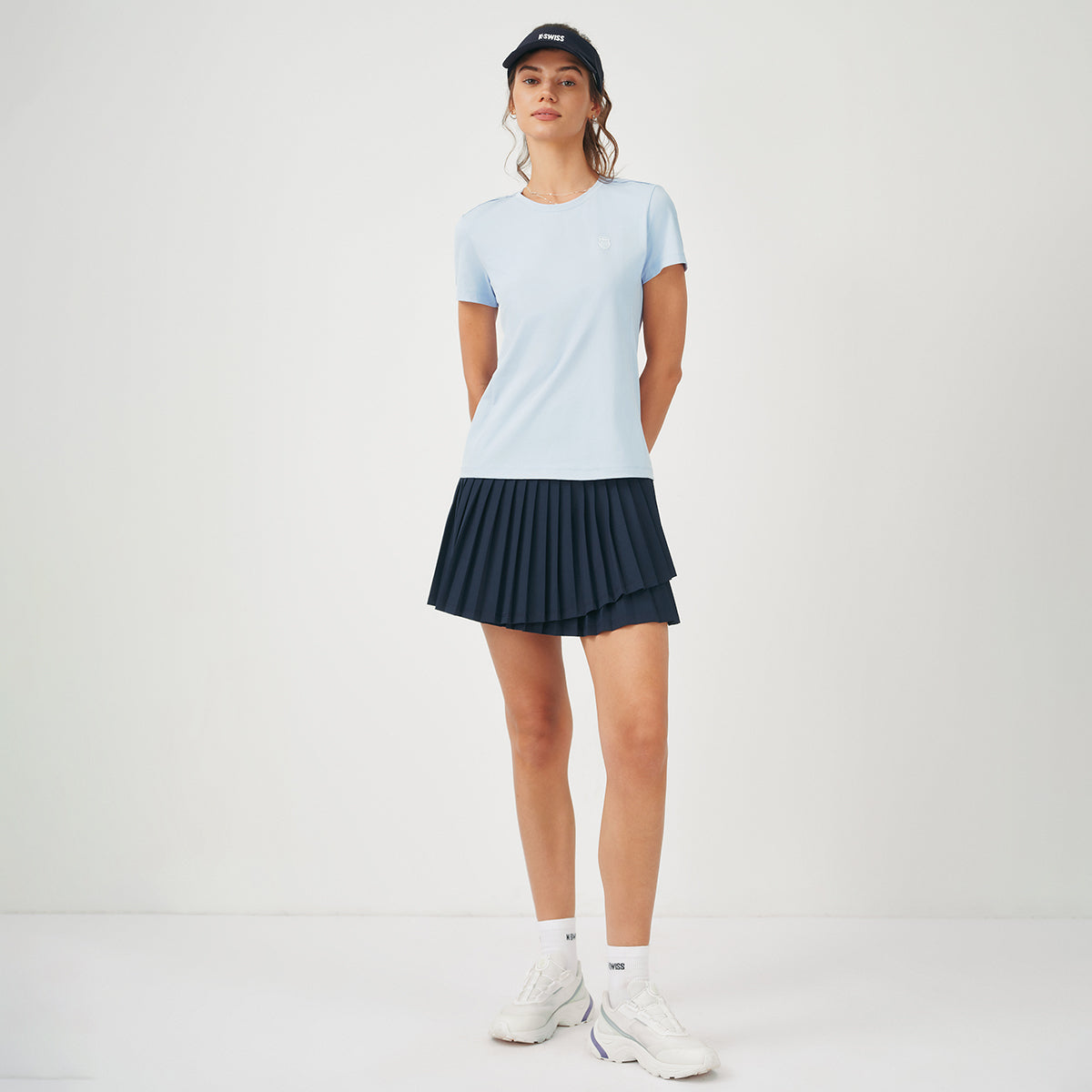 Áo Tay Ngắn Thể Thao Quần Vợt/ Pickleball Nữ K-Swiss Short Sleeve T-Shirt