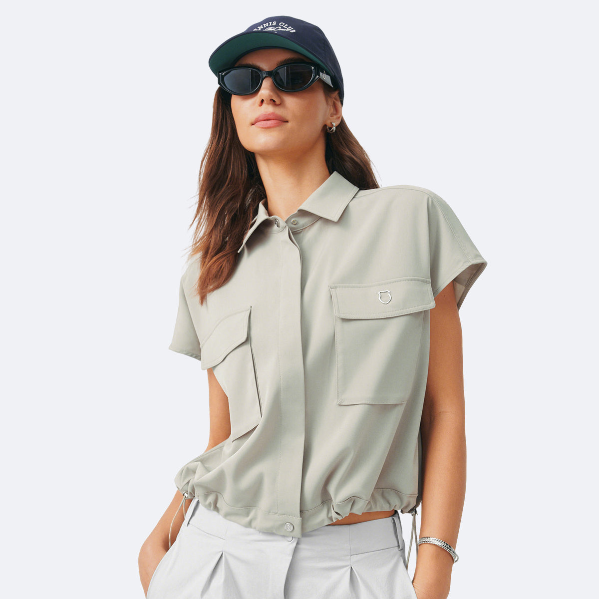 Áo Tay Ngắn Thể Thao Thời Trang Nữ K-Swiss Woven Jacket