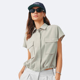 Áo Tay Ngắn Thể Thao Thời Trang Nữ K-Swiss Woven Jacket