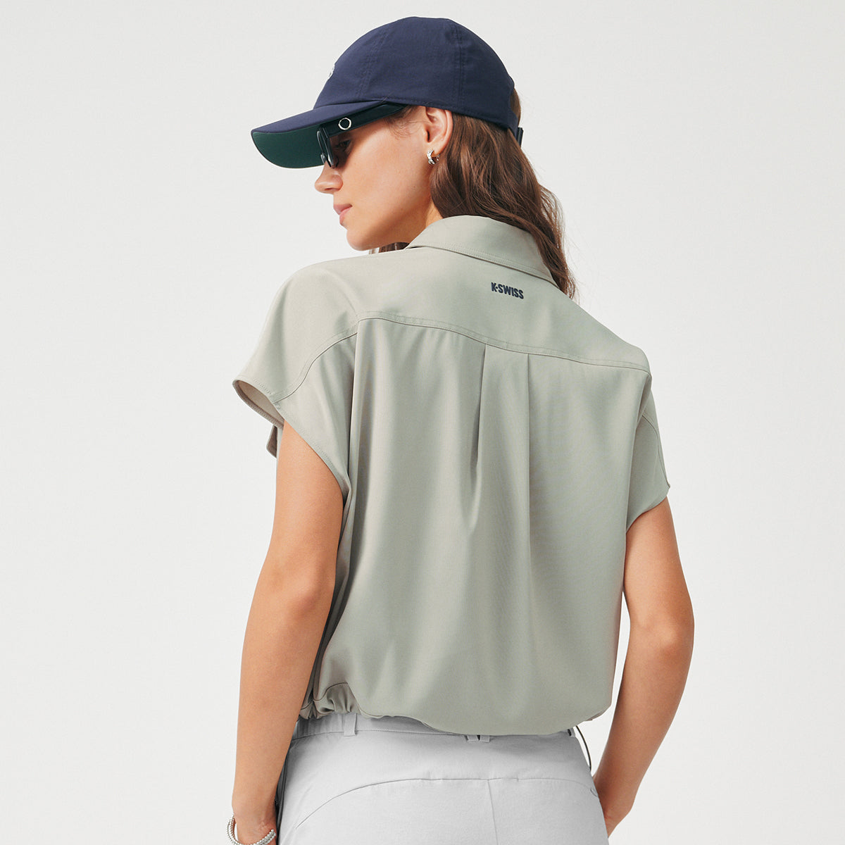 Áo Tay Ngắn Thể Thao Thời Trang Nữ K-Swiss Woven Jacket