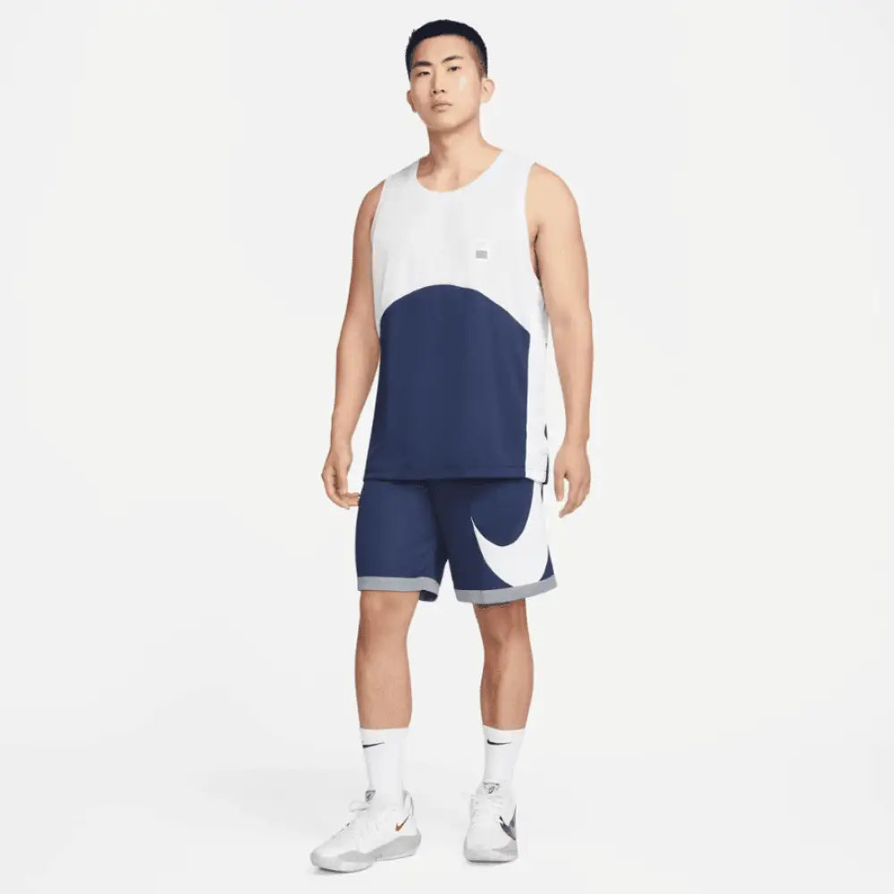 Qun Ngn Nam Nike Dri-Fit Basketball Shorts Blue Xanh Dng / L