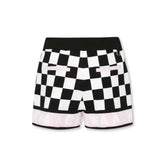 Qun Th Thao Waac N Checker Knit Shorts Ngn Golf