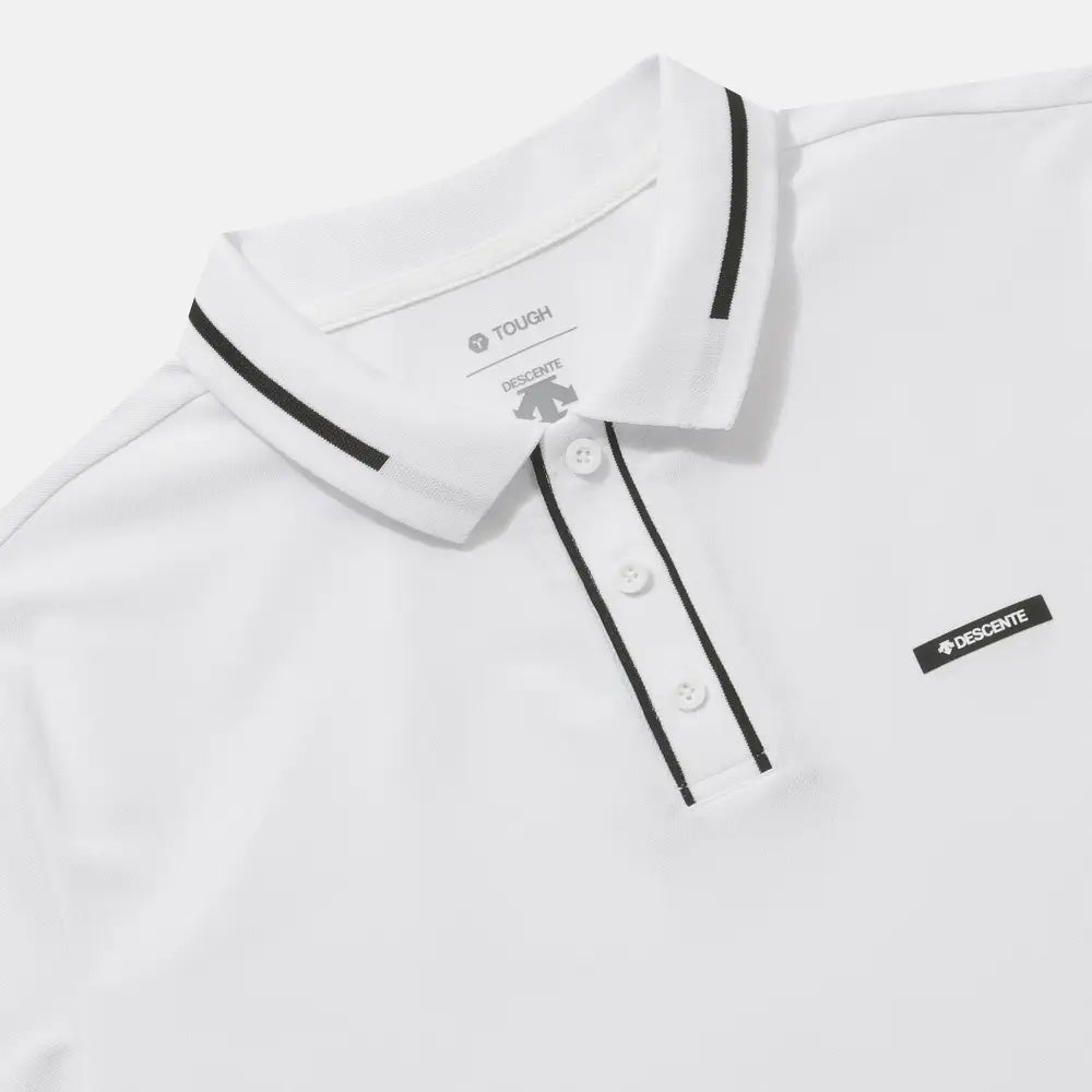 [Tough] Áo Th Thao Descente Unisex Tough Polo Collar Point Shirts Poloshirts