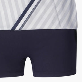 Váy Golf Descente N Pinstripe Wrap Skirt Xanh Navy / 3Xs