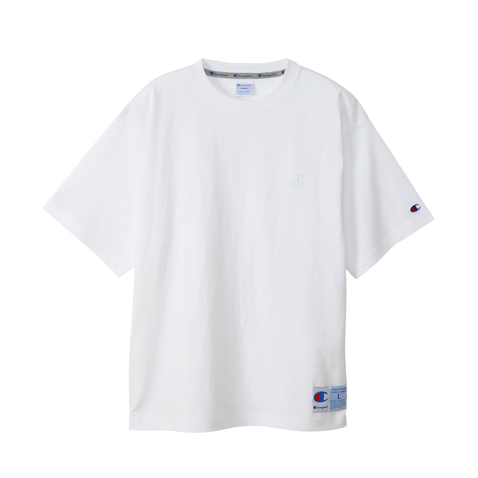 Áo Tay Ngắn Nam CHAMPION JP Short Sleeve Logo White T-shirt